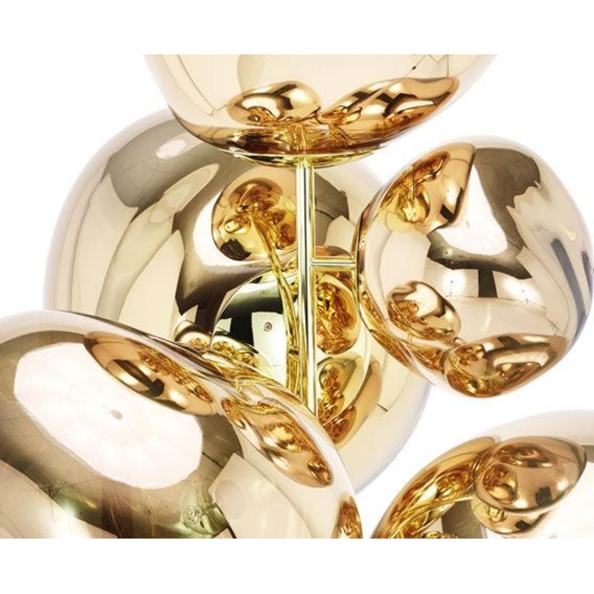 Tom Dixon Melt Floor Lamp Chandelier Gold - Heal's UK Lighting – image 11