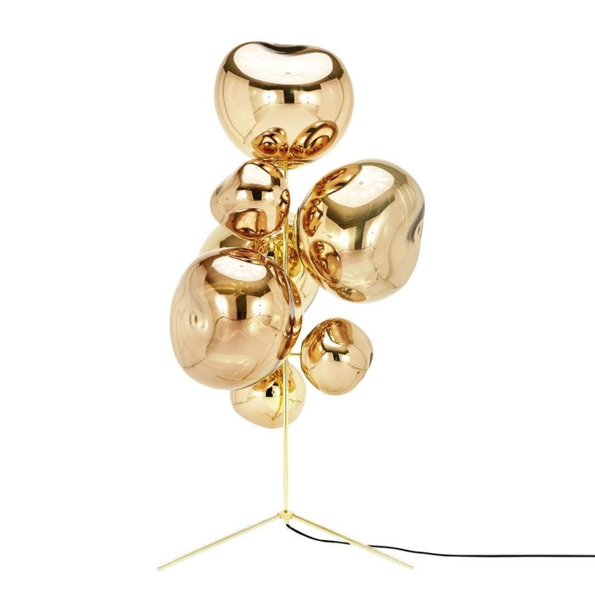 Tom Dixon Melt Floor Lamp Chandelier Gold - Heal's UK Lighting – image 8