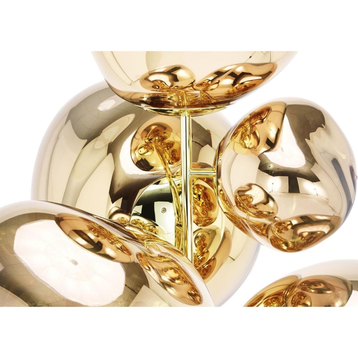 Tom Dixon Melt Floor Lamp Chandelier Gold - Heal's UK Lighting – image 9