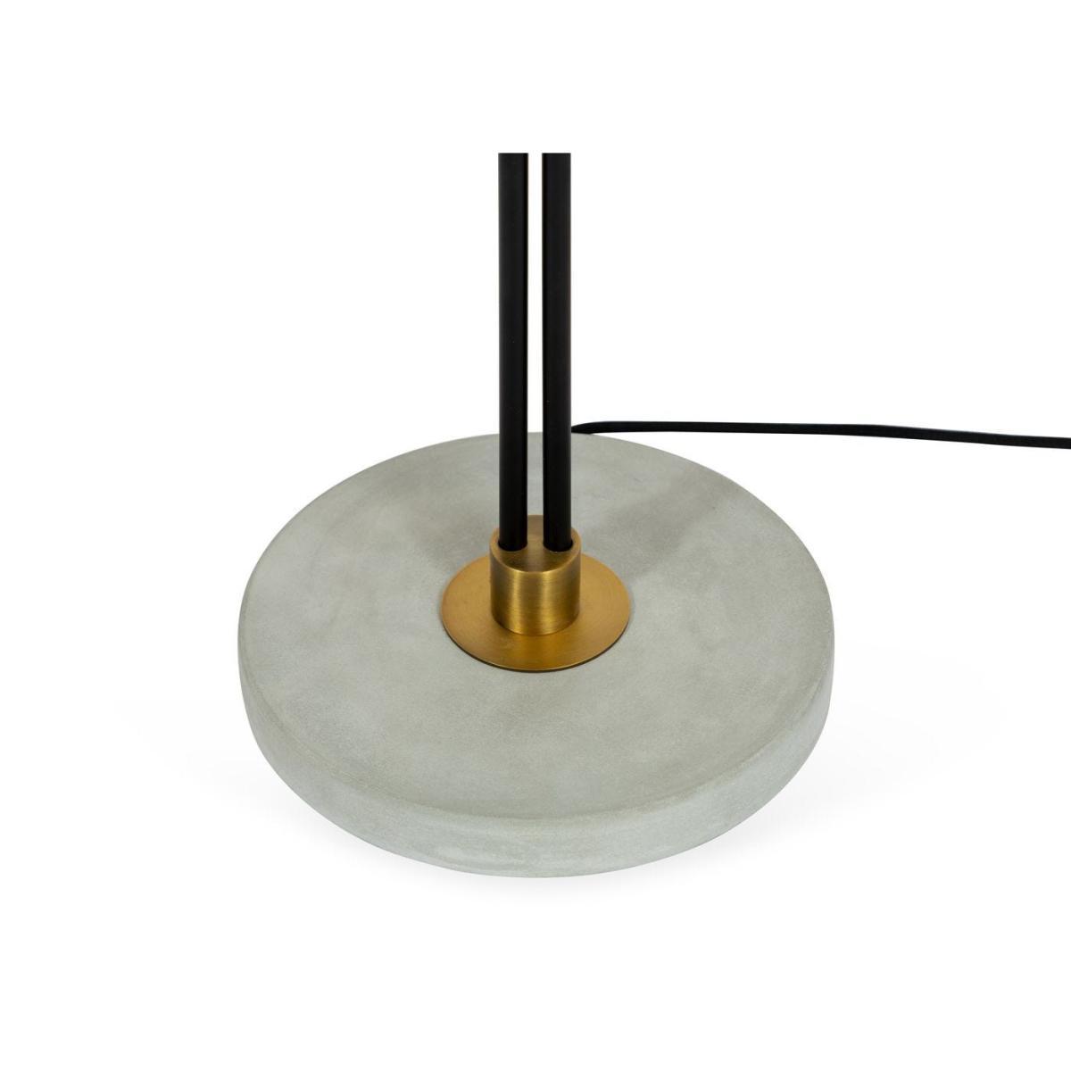 Heal's Felix Two Headed Floor Lamp Black Brass - Heal's UK Lighting – image 5