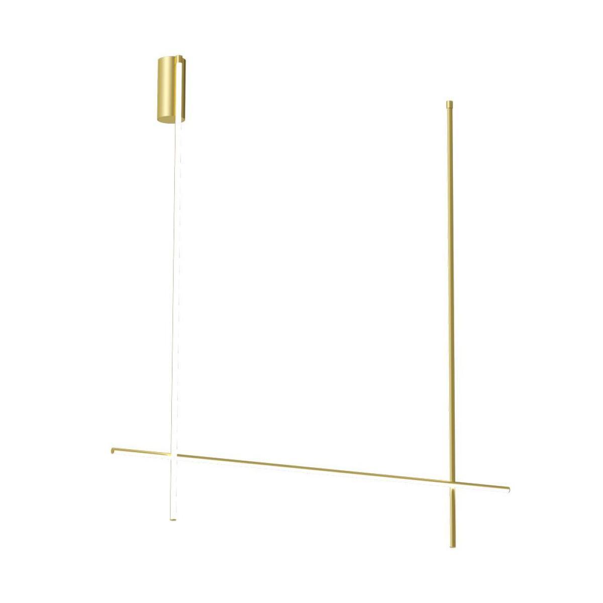 Flos Coordinates C2 Long Pendant Champagne - Heal's UK Lighting – image 2