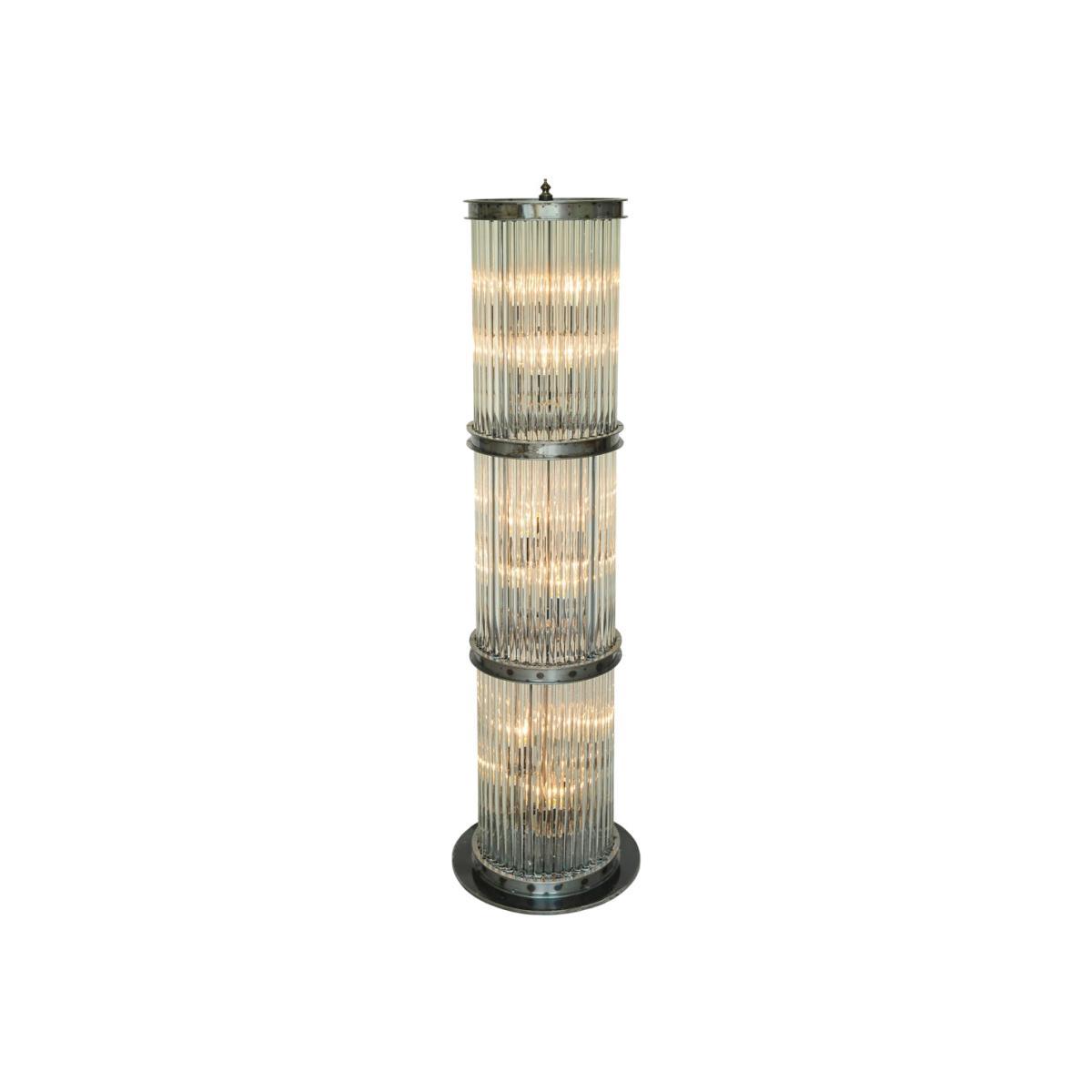 Timothy Oulton Rod Floor Lamp Natural Metal Tall - Heal's UK Lighting – image 1
