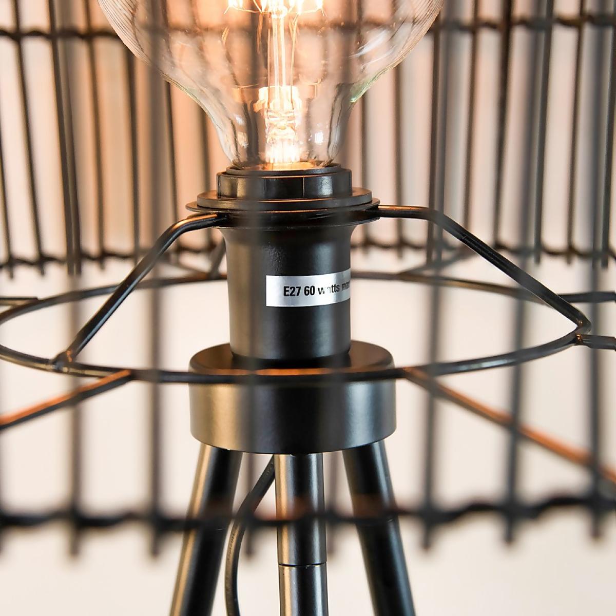 Benji Rattan Floor Lamp – image 4