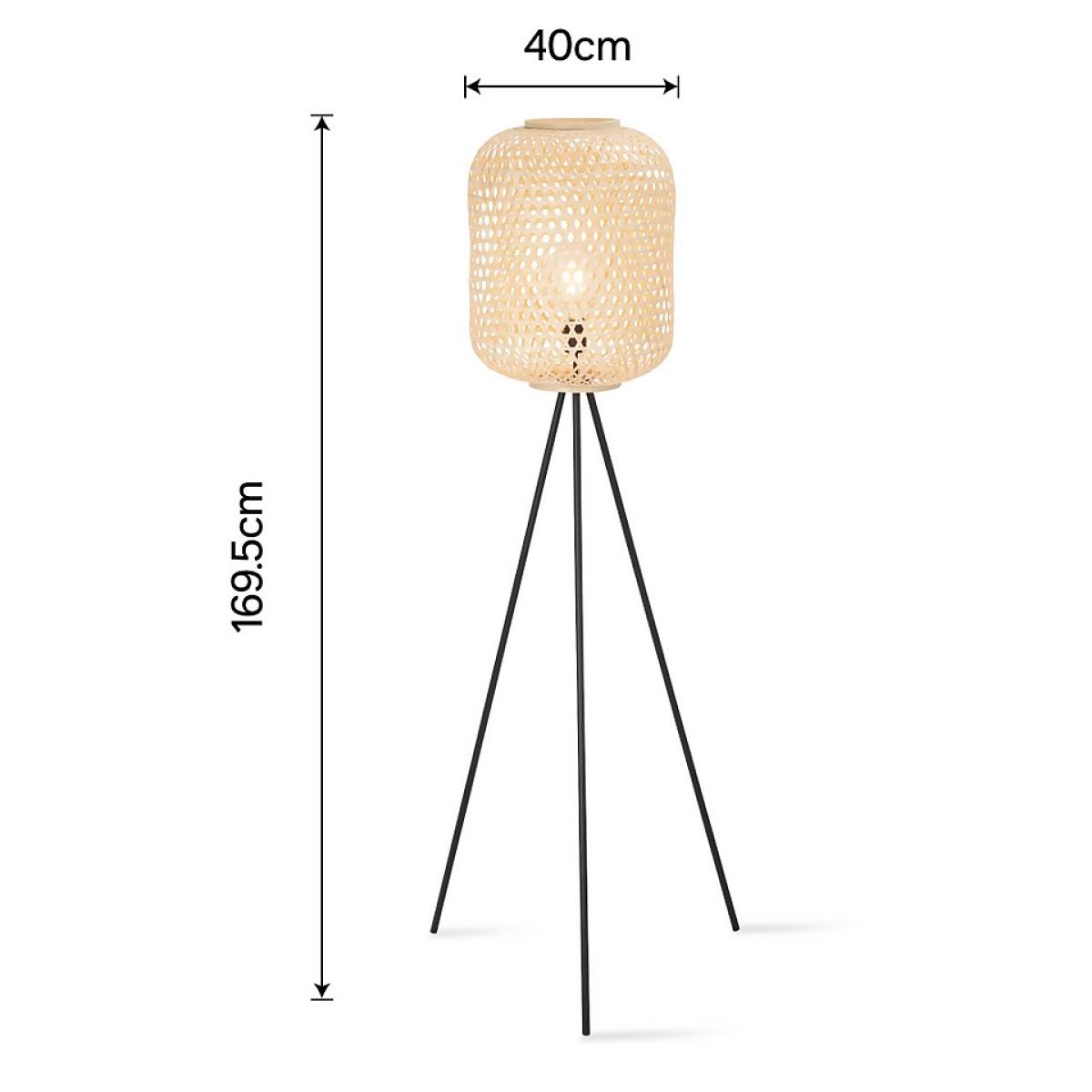 Reid Bamboo Floor Lamp – image 8