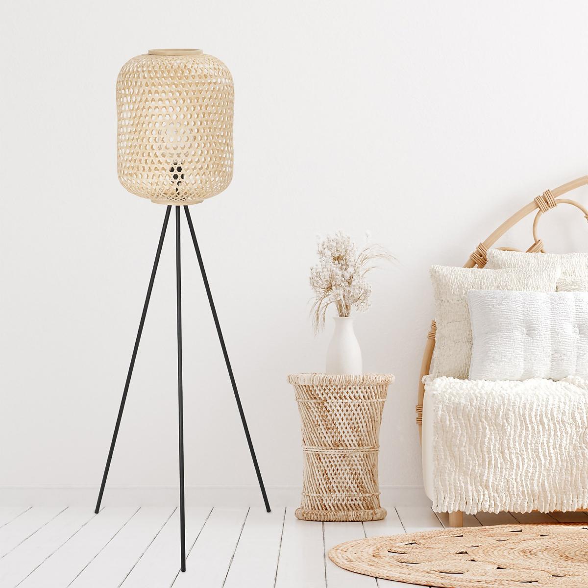 Reid Bamboo Floor Lamp – image 1
