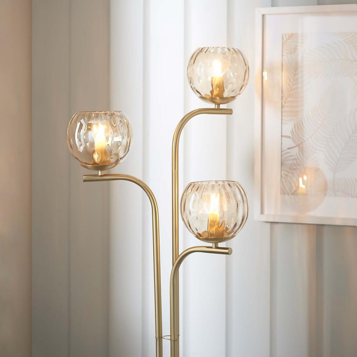 Geneva Floor Lamp - Brass – image 4