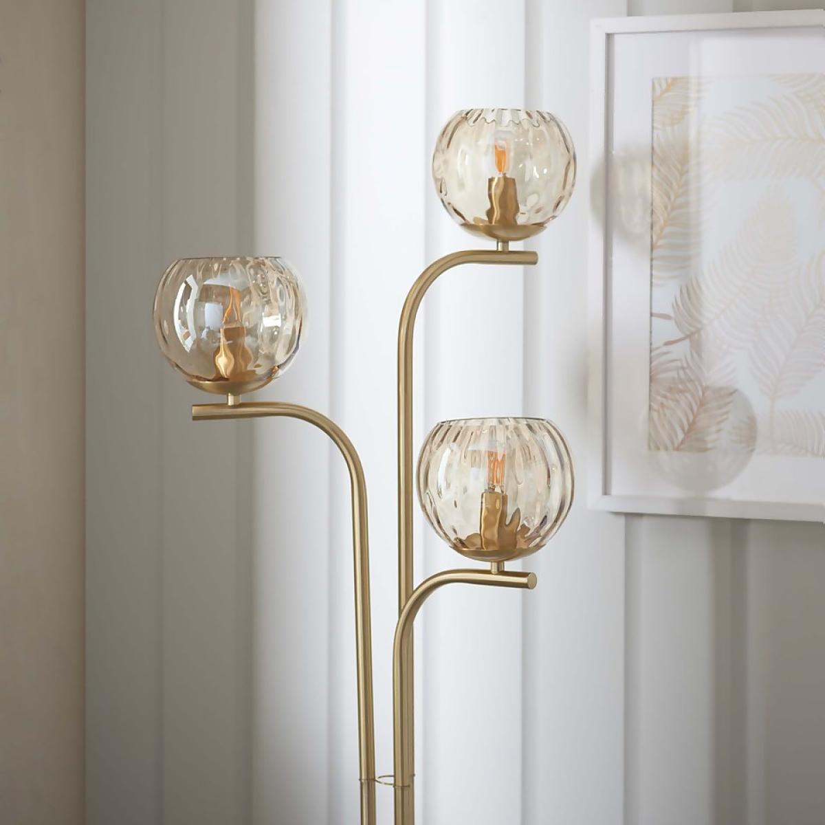 Geneva Floor Lamp - Brass – image 5