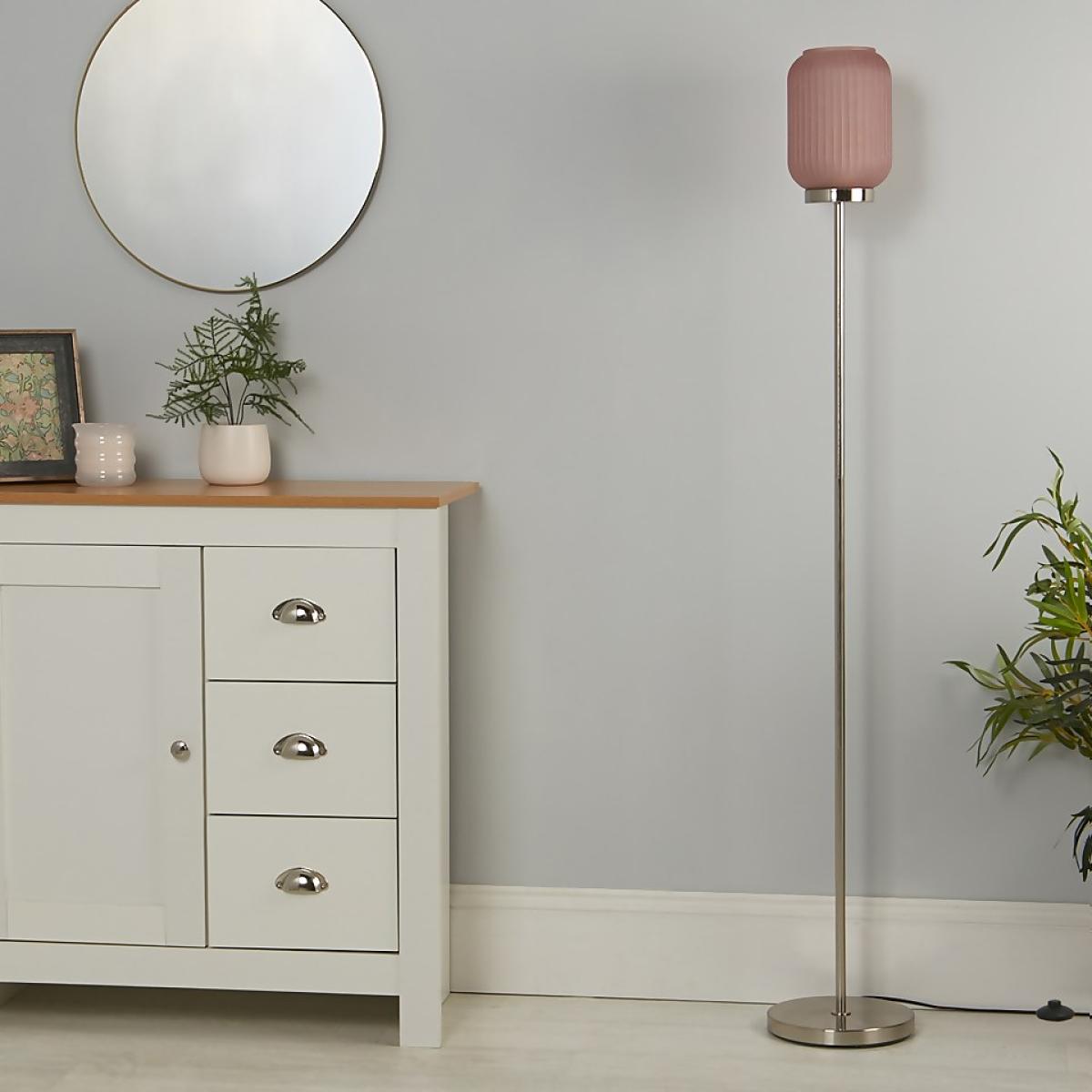 Pearl Frosted Floor Lamp - Rose – image 3