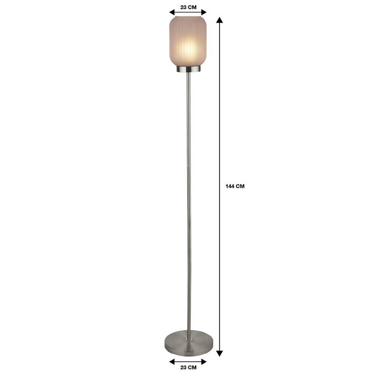Pearl Frosted Floor Lamp - Rose – image 8