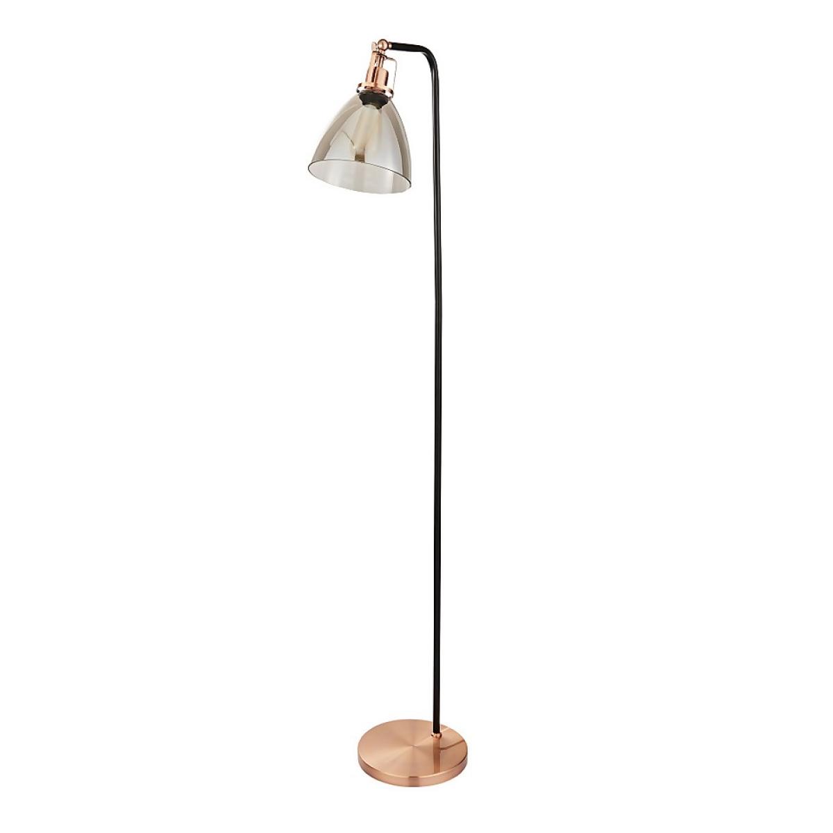 Decan Floor Lamp - Smoke & Copper – image 3