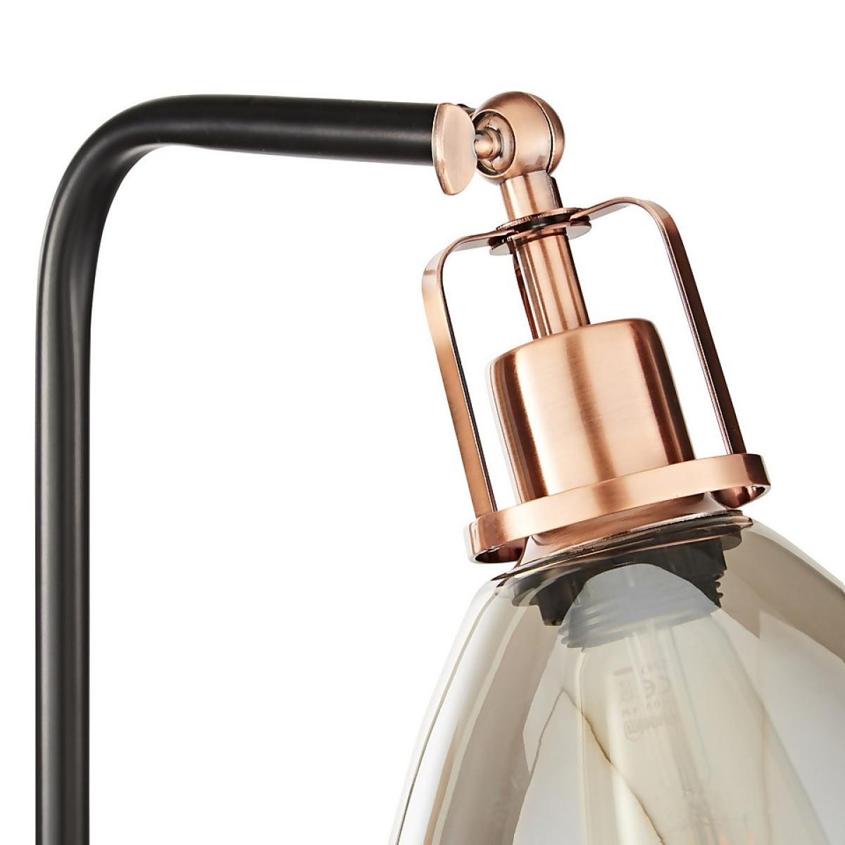 Decan Floor Lamp - Smoke & Copper – image 4