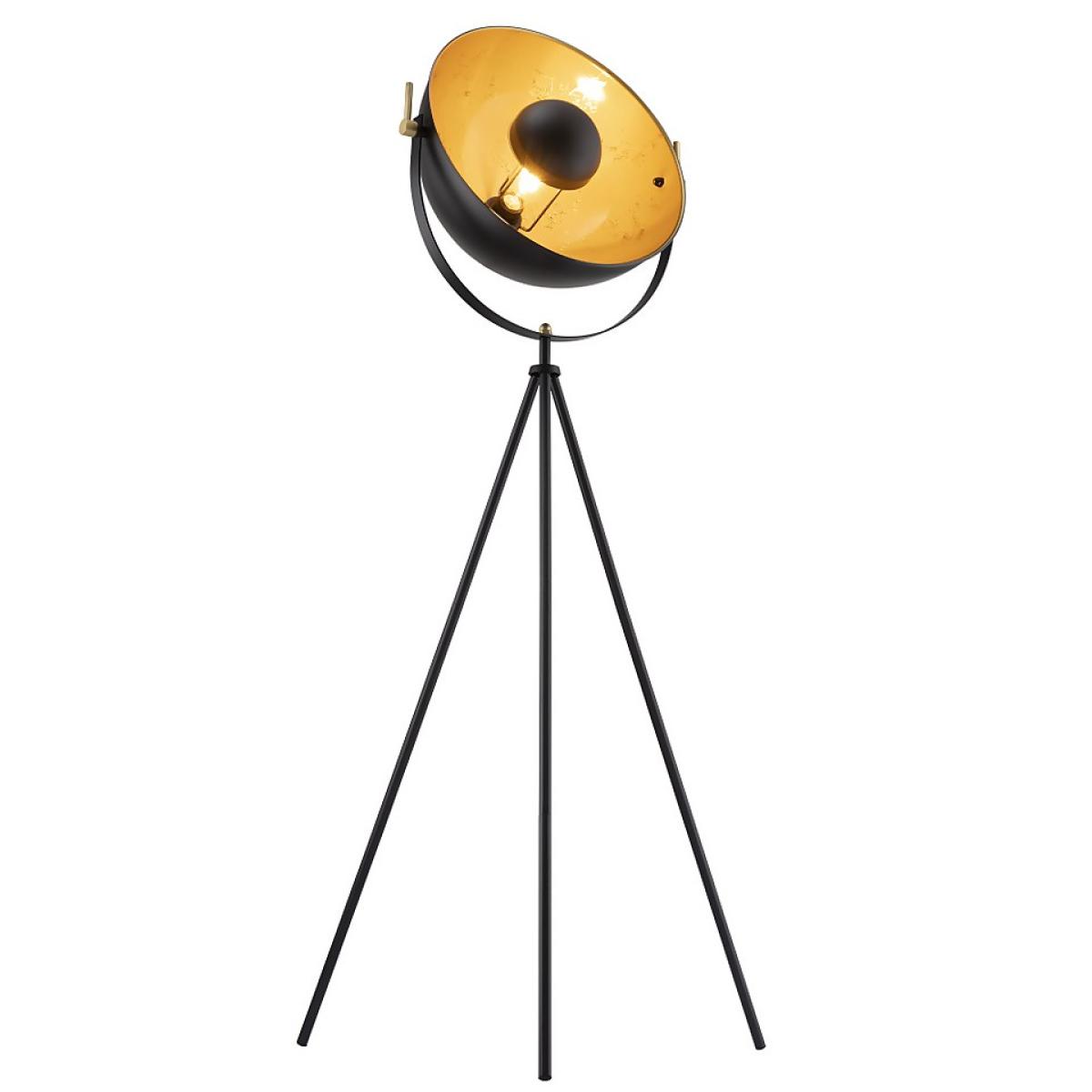 Kennedy Black & Gold Floor Lamp – image 2