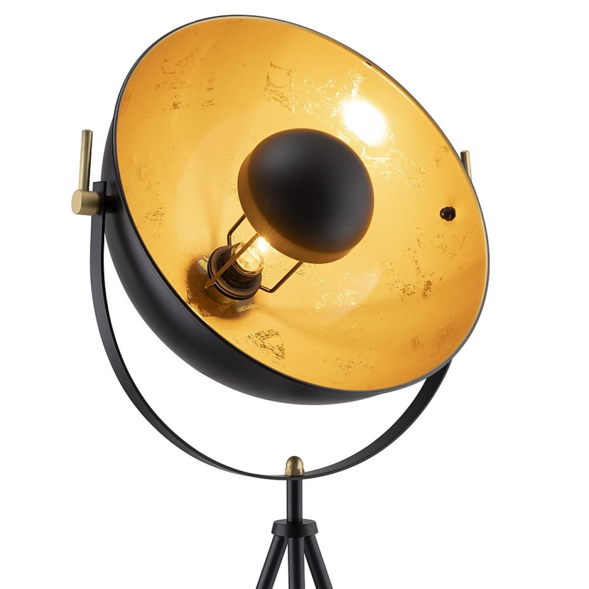 Kennedy Black & Gold Floor Lamp – image 3