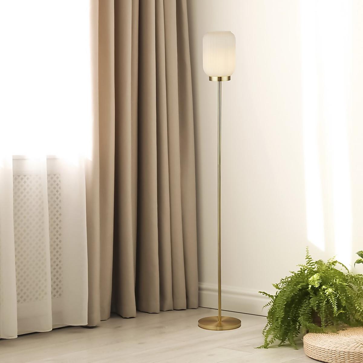 Pearl Frosted Floor Lamp - White – image 6