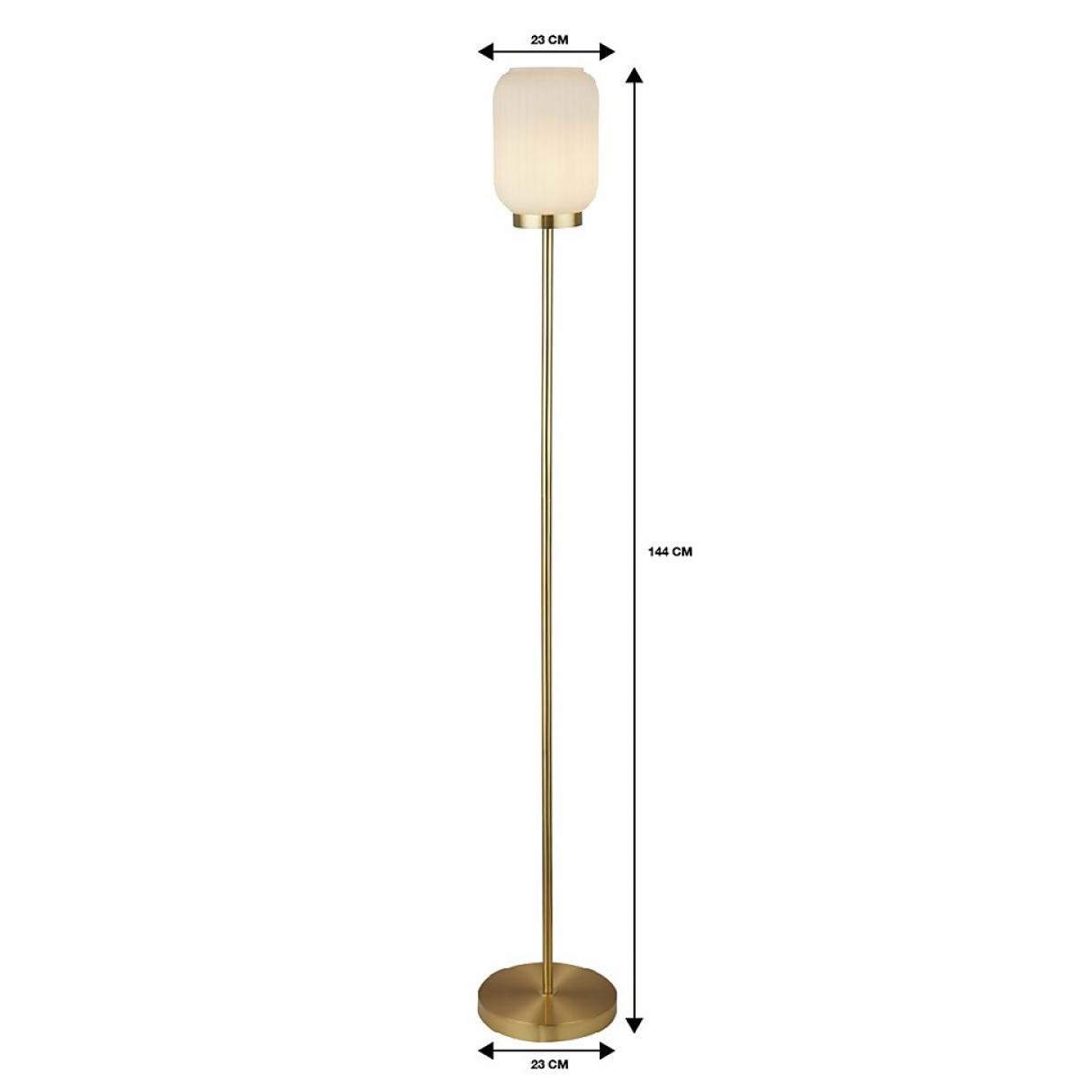 Pearl Frosted Floor Lamp - White – image 8