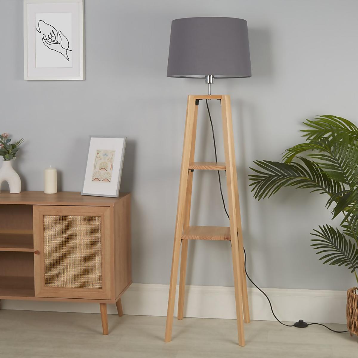 Plant Stand Floor Lamp – image 3