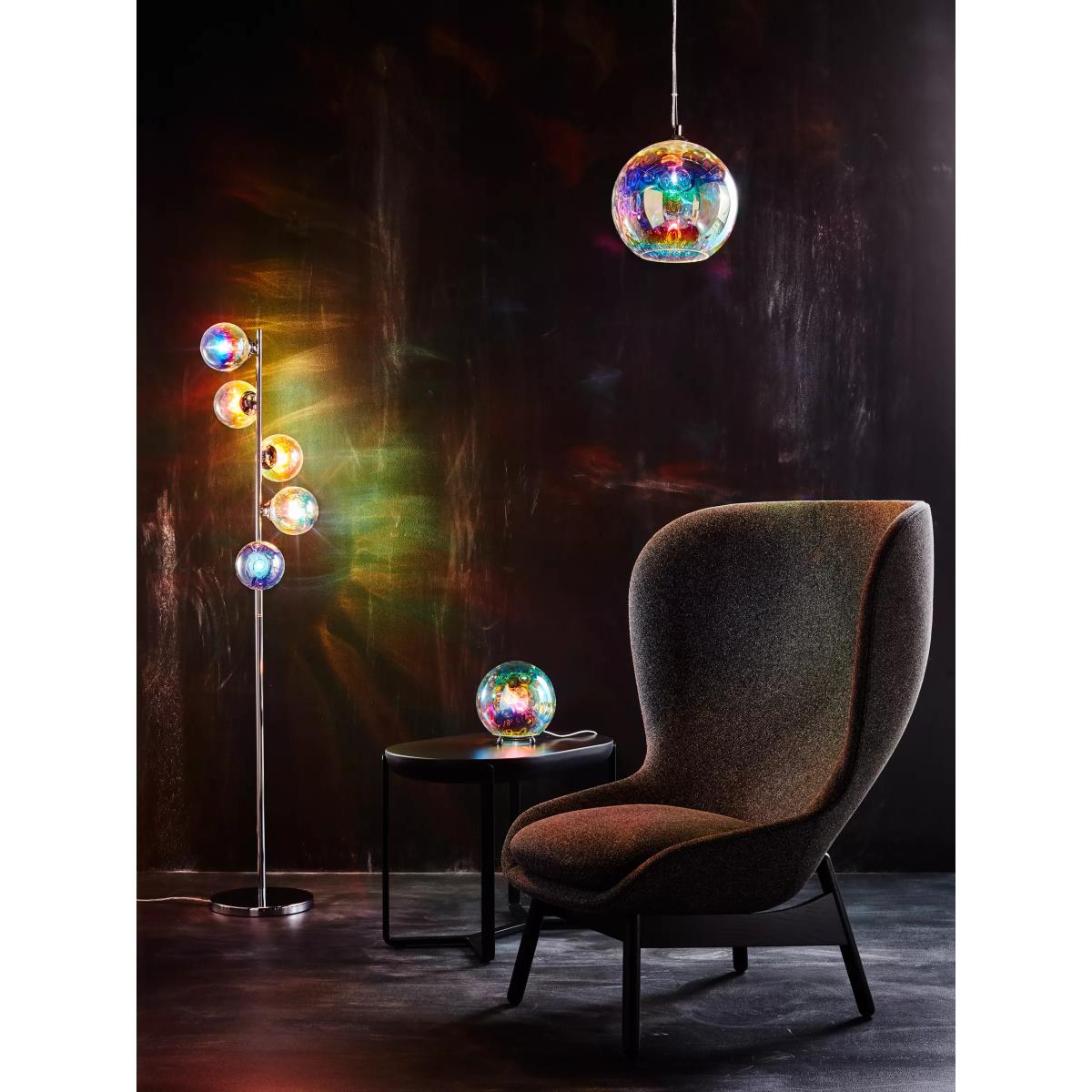 John Lewis & Partners Jester Iridescent 5 Light Floor Lamp, Multi – image 7