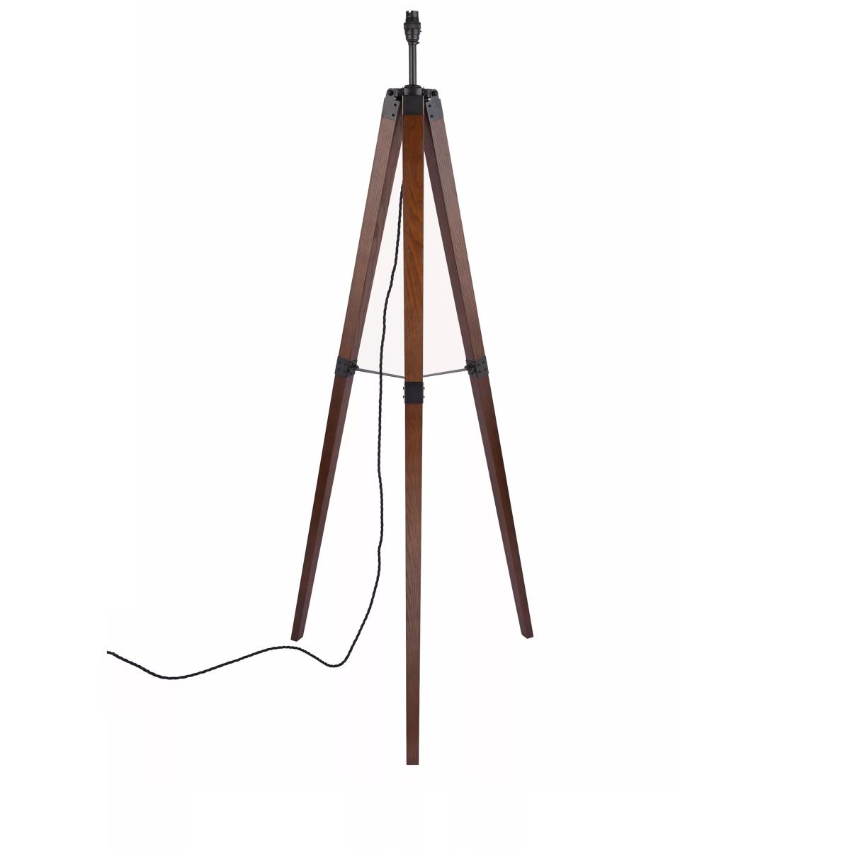 Laura Ashley Burdale Tripod Floor Lamp, Antique Brass – image 3