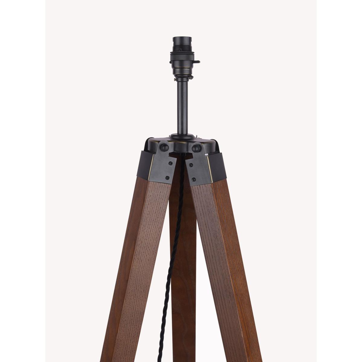 Laura Ashley Burdale Tripod Floor Lamp, Antique Brass – image 5