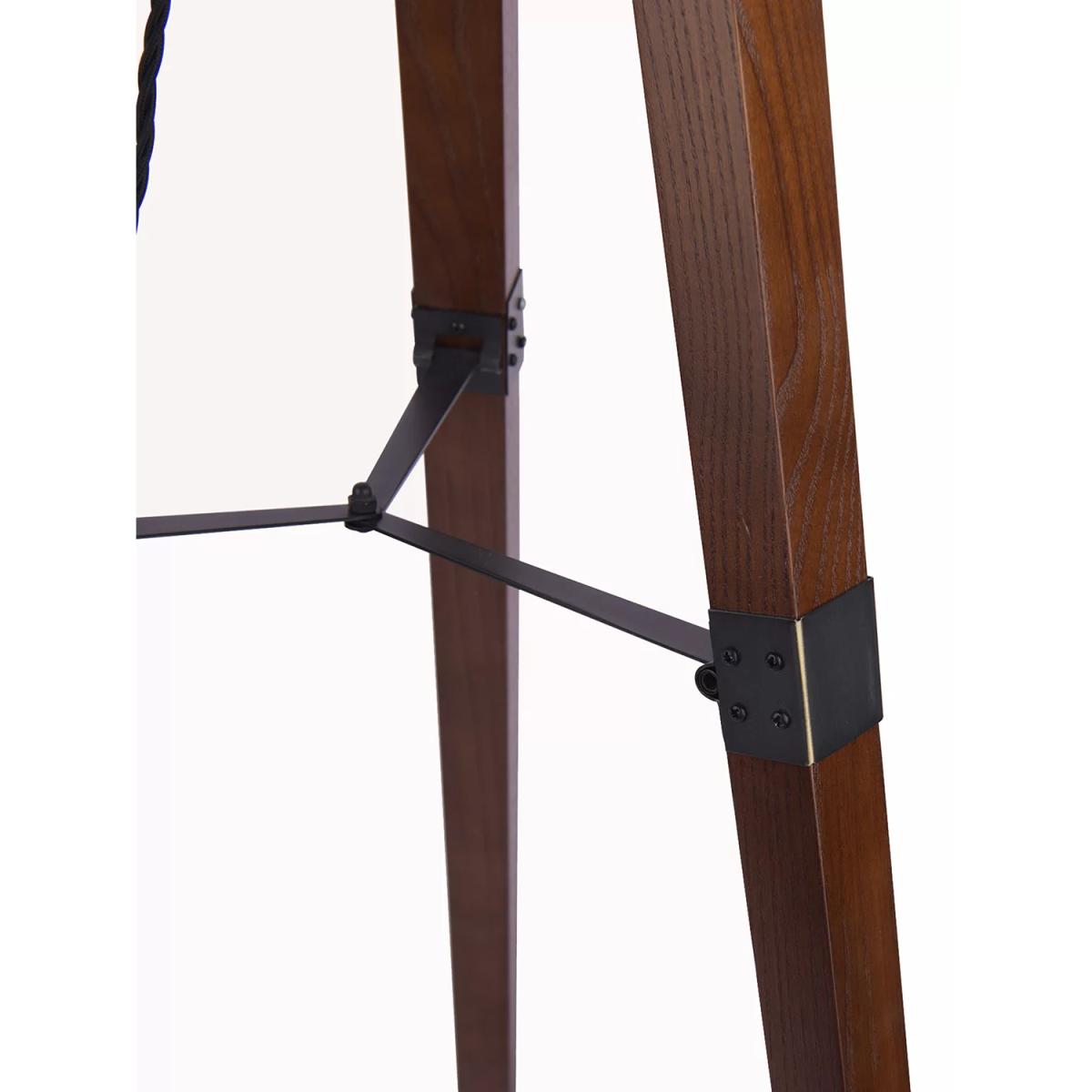 Laura Ashley Burdale Tripod Floor Lamp, Antique Brass – image 6