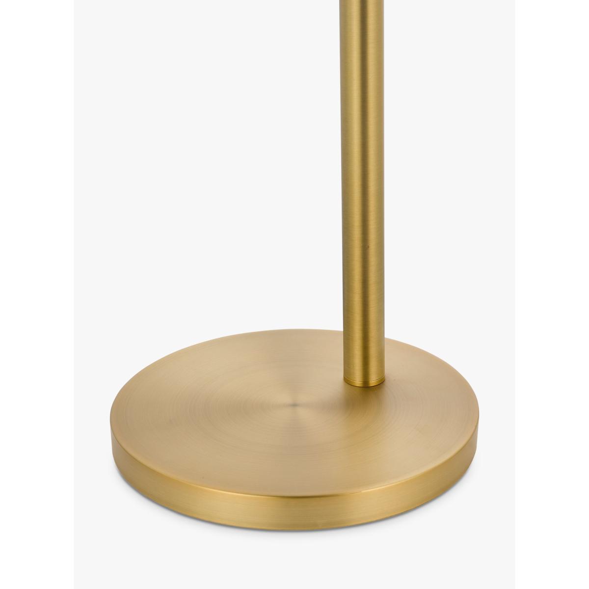 John Lewis Modern Chandelier Floor Lamp, Matte Warm Brass – image 5