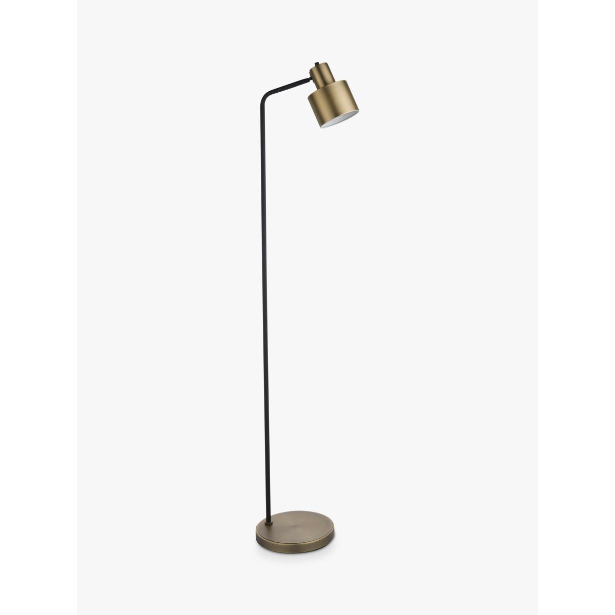 Bay Lighting Giles Floor Lamp, Antique Brass/Black – image 2