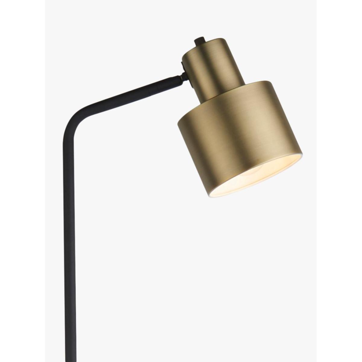 Bay Lighting Giles Floor Lamp, Antique Brass/Black – image 3