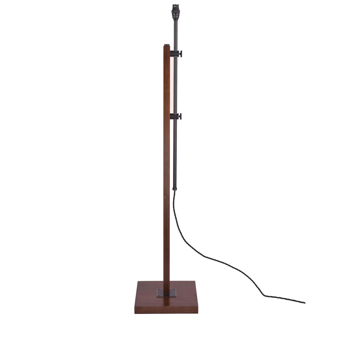 Laura Ashley Burdale Wooden Floor Lamp Base, Antique Brass – image 3