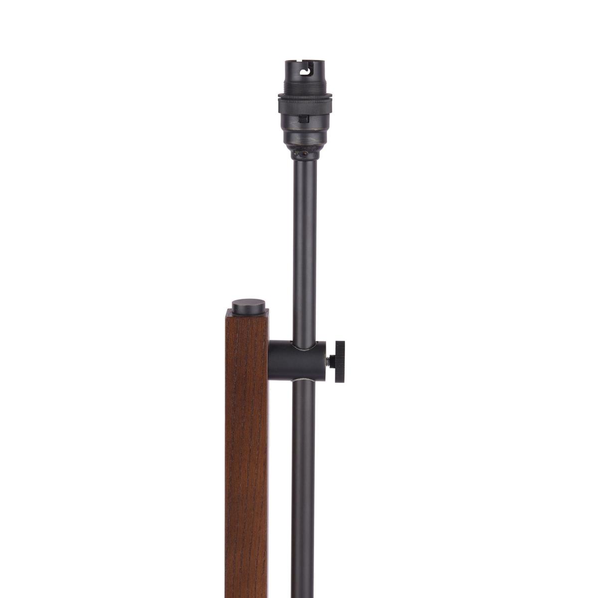Laura Ashley Burdale Wooden Floor Lamp Base, Antique Brass – image 5