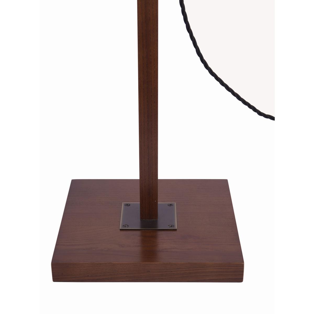 Laura Ashley Burdale Wooden Floor Lamp Base, Antique Brass – image 6