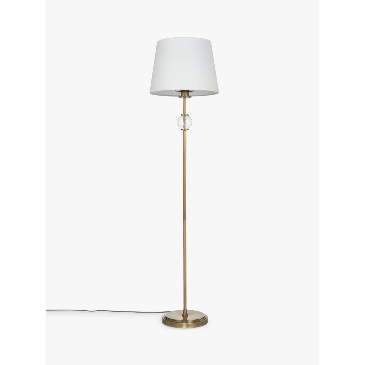 John Lewis Haverstock Floor Lamp, Antique Brass – image 2