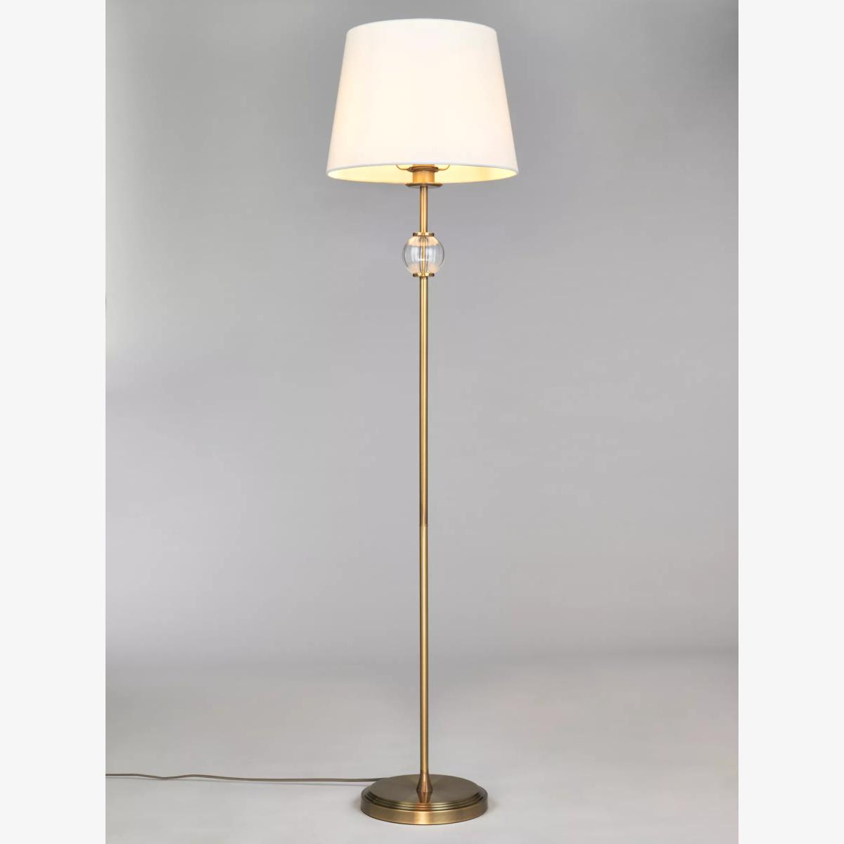 John Lewis Haverstock Floor Lamp, Antique Brass – image 1