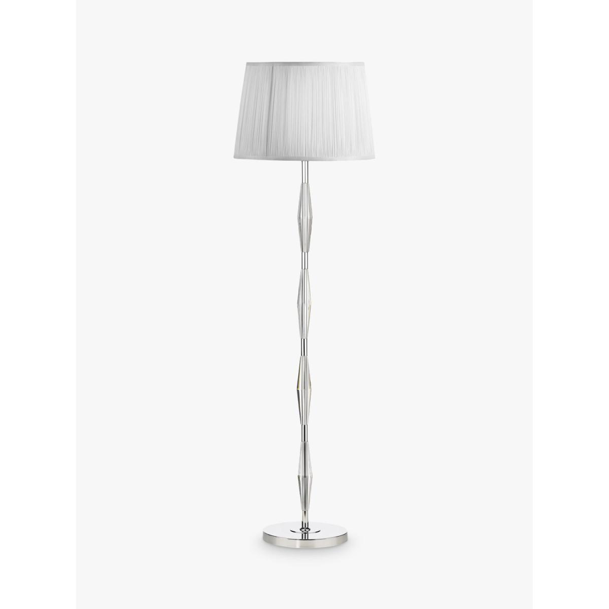 Laura Ashley Blake Crystal Floor Lamp Base, Polished Chrome – image 4