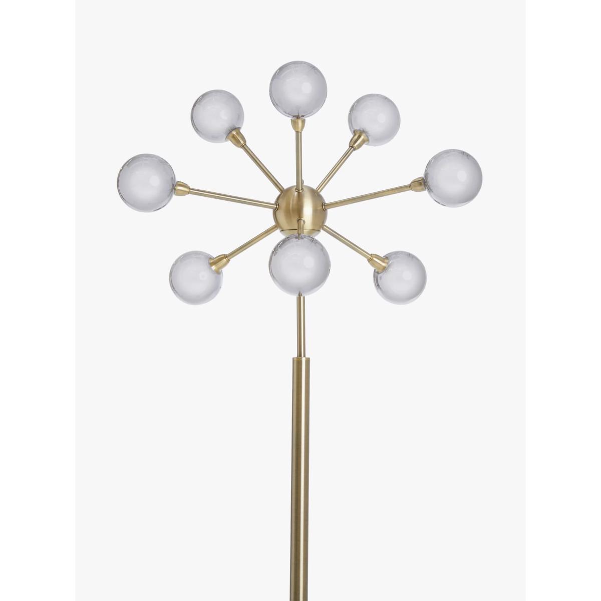John Lewis Huxley 9 Globe Floor Lamp, Antique Brass – image 5