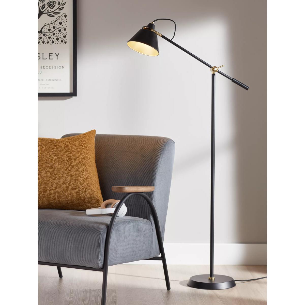 John Lewis & Partners Bureau Floor Lamp, Matt Black – image 10