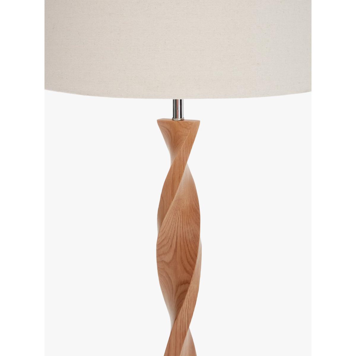 John Lewis & Partners Twirl Floor Lamp, Oak – image 3