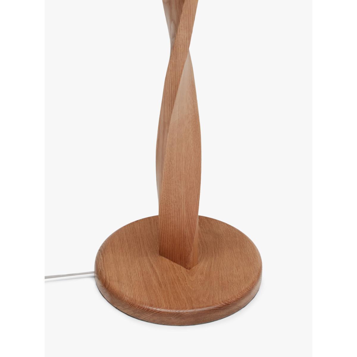 John Lewis & Partners Twirl Floor Lamp, Oak – image 4