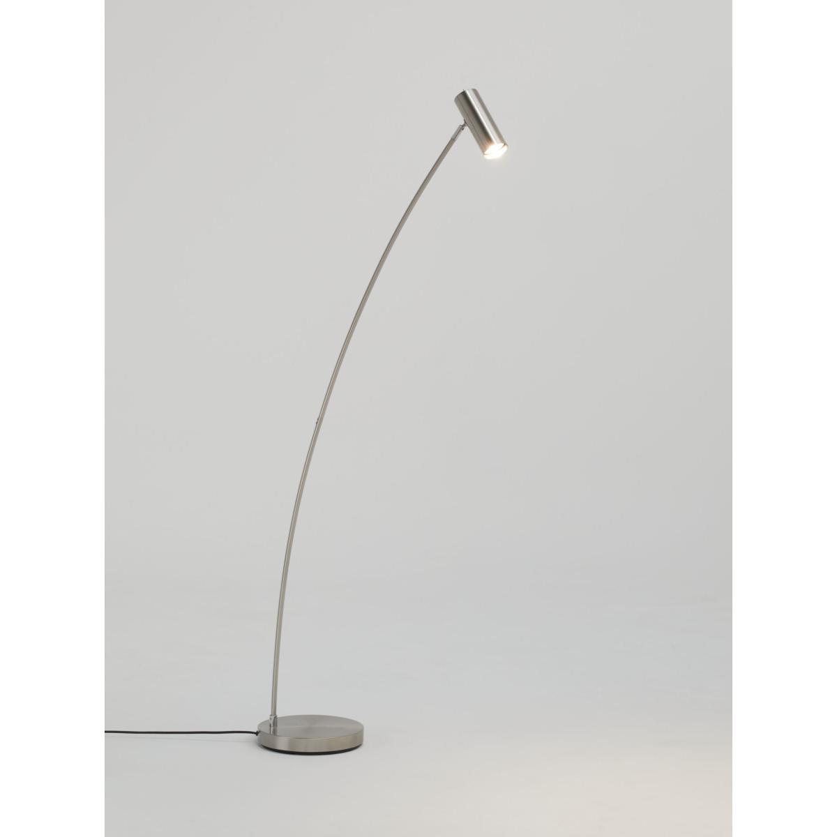 ANYDAY John Lewis & Partners Oliver LED Floor Lamp, Satin Nickel – image 3