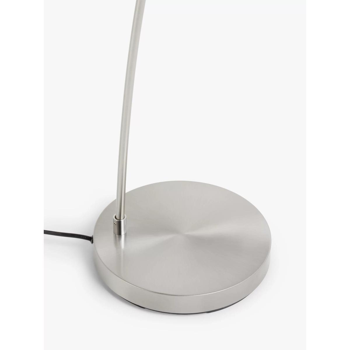 ANYDAY John Lewis & Partners Oliver LED Floor Lamp, Satin Nickel – image 6