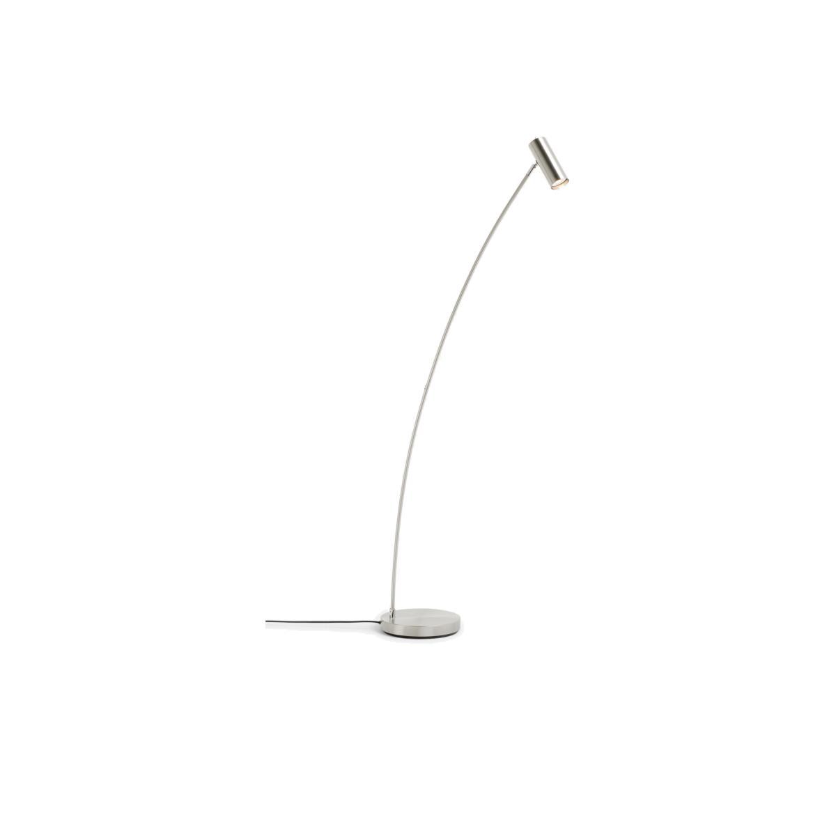ANYDAY John Lewis & Partners Oliver LED Floor Lamp, Satin Nickel – image 1