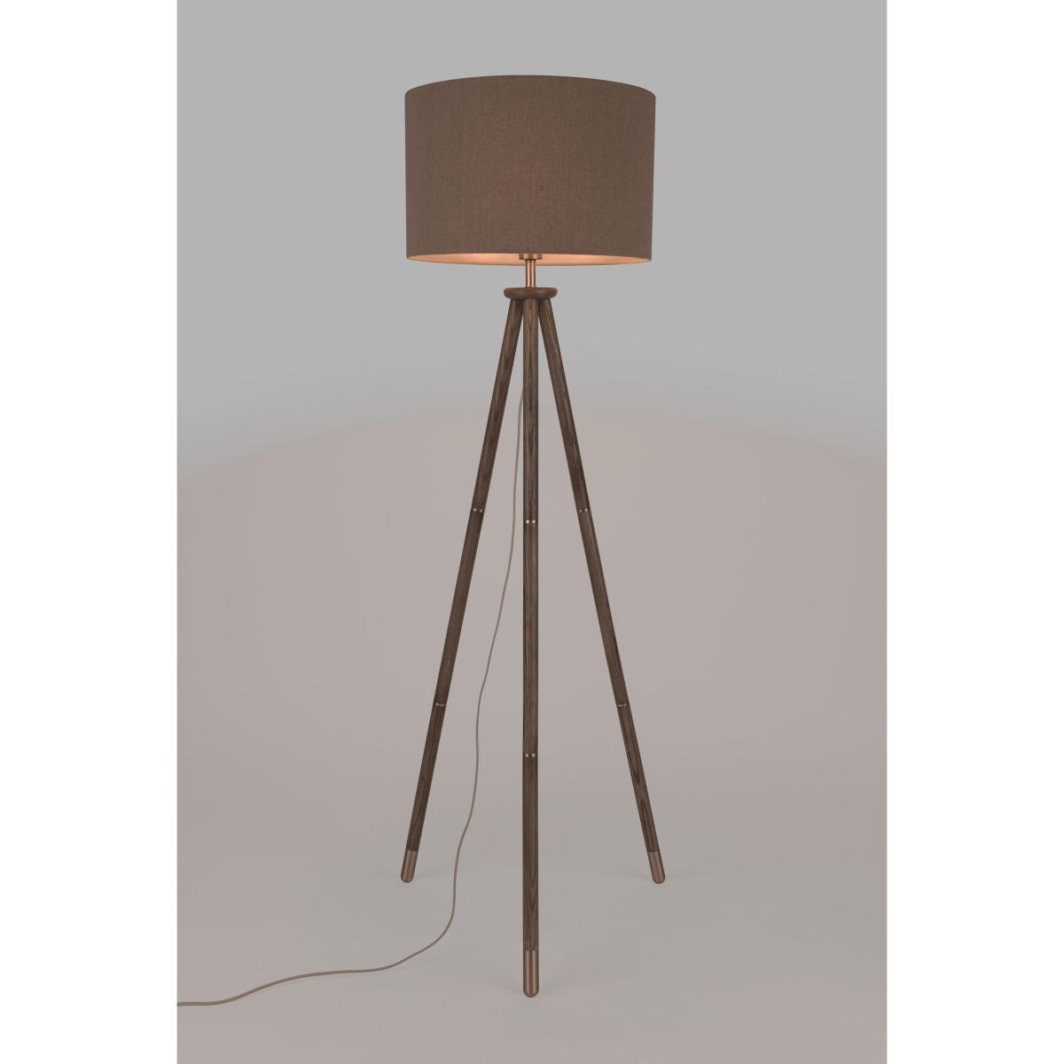John Lewis & Partners Wooden Tripod Floor Lamp – image 1