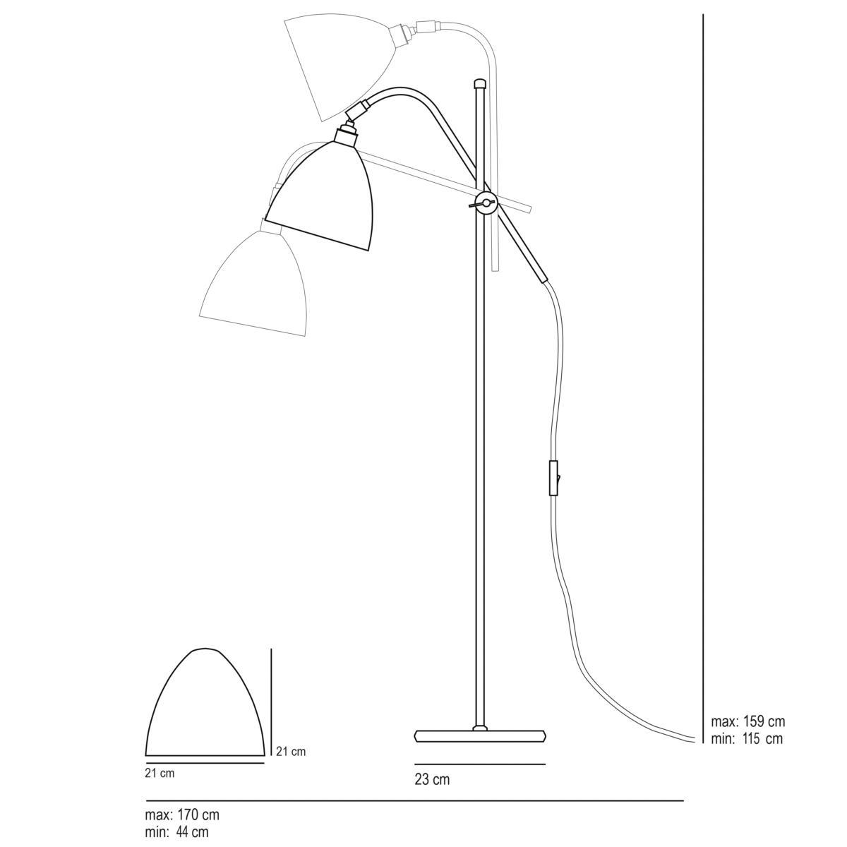 Original BTC Task Floor Lamp – image 4
