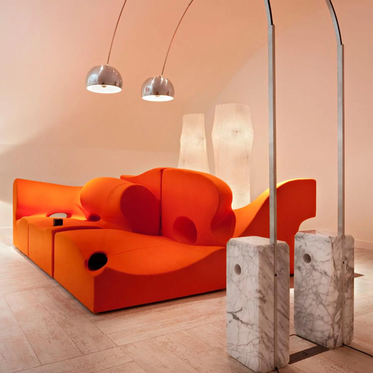 Flos Arco Floor Lamp, Silver – image 6