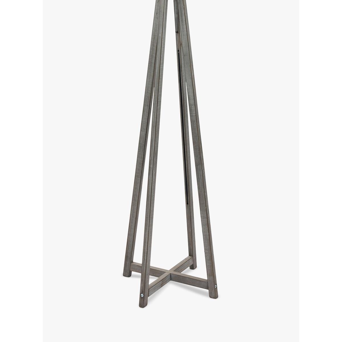 Pacific Lifestyle Whitby Wooden Floor Lamp, Grey – image 2
