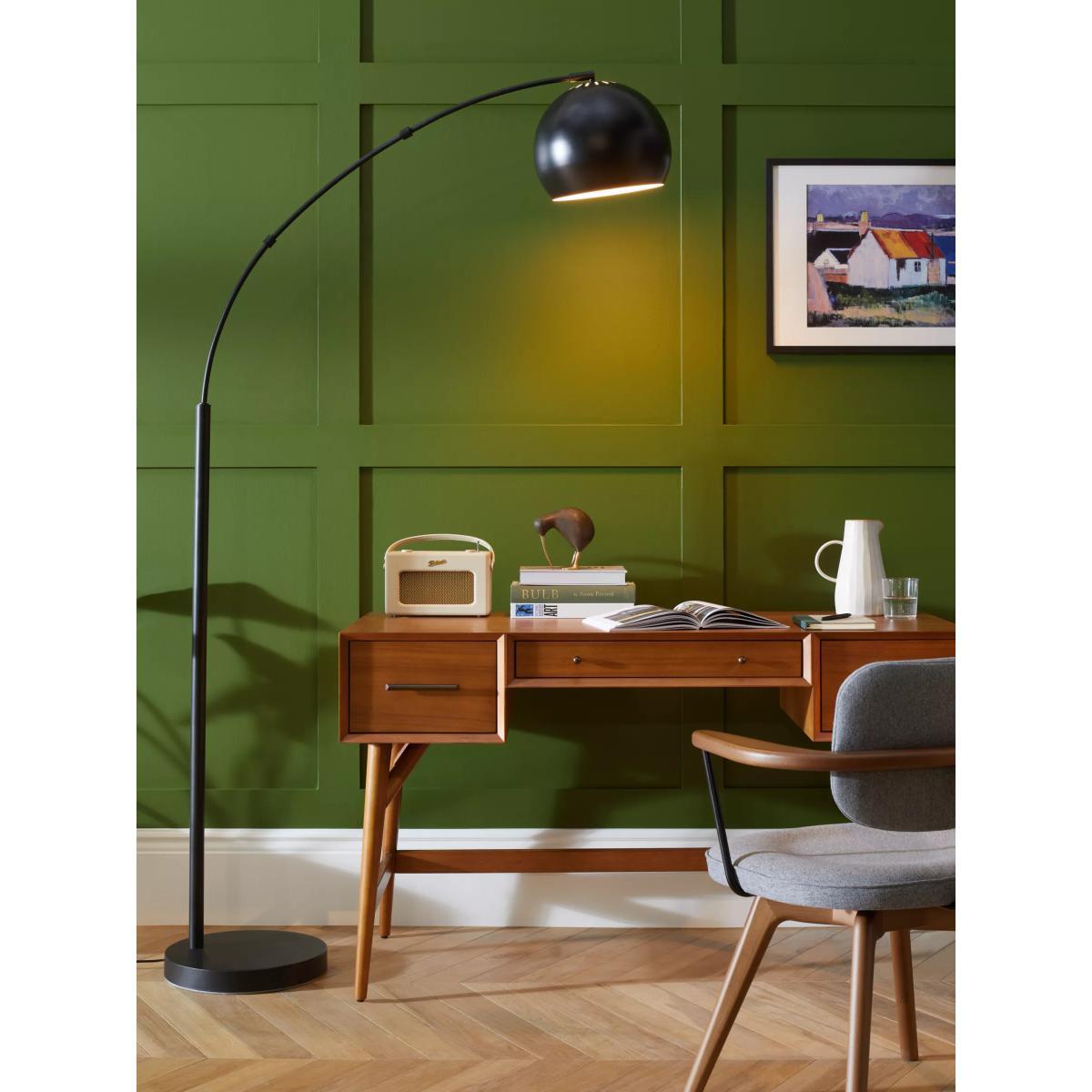 John Lewis & Partners Hector Arched Floor Lamp, Black – image 2