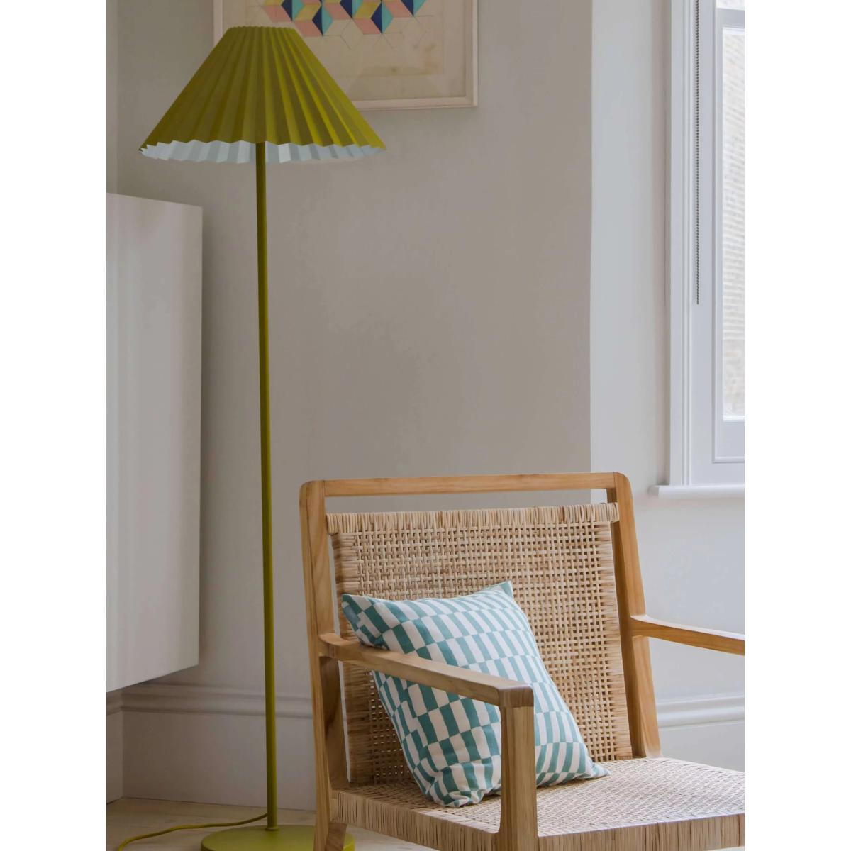 houseof Pleat Floor Lamp, Moss Green/Blue – image 5