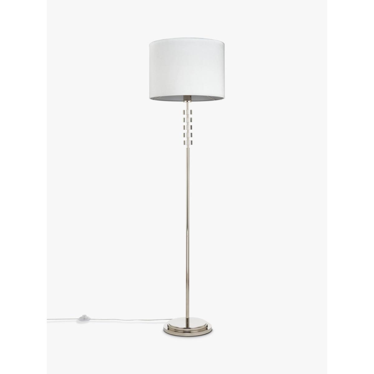 John Lewis Greta Cut Glass Floor Lamp, Dove Grey – image 2