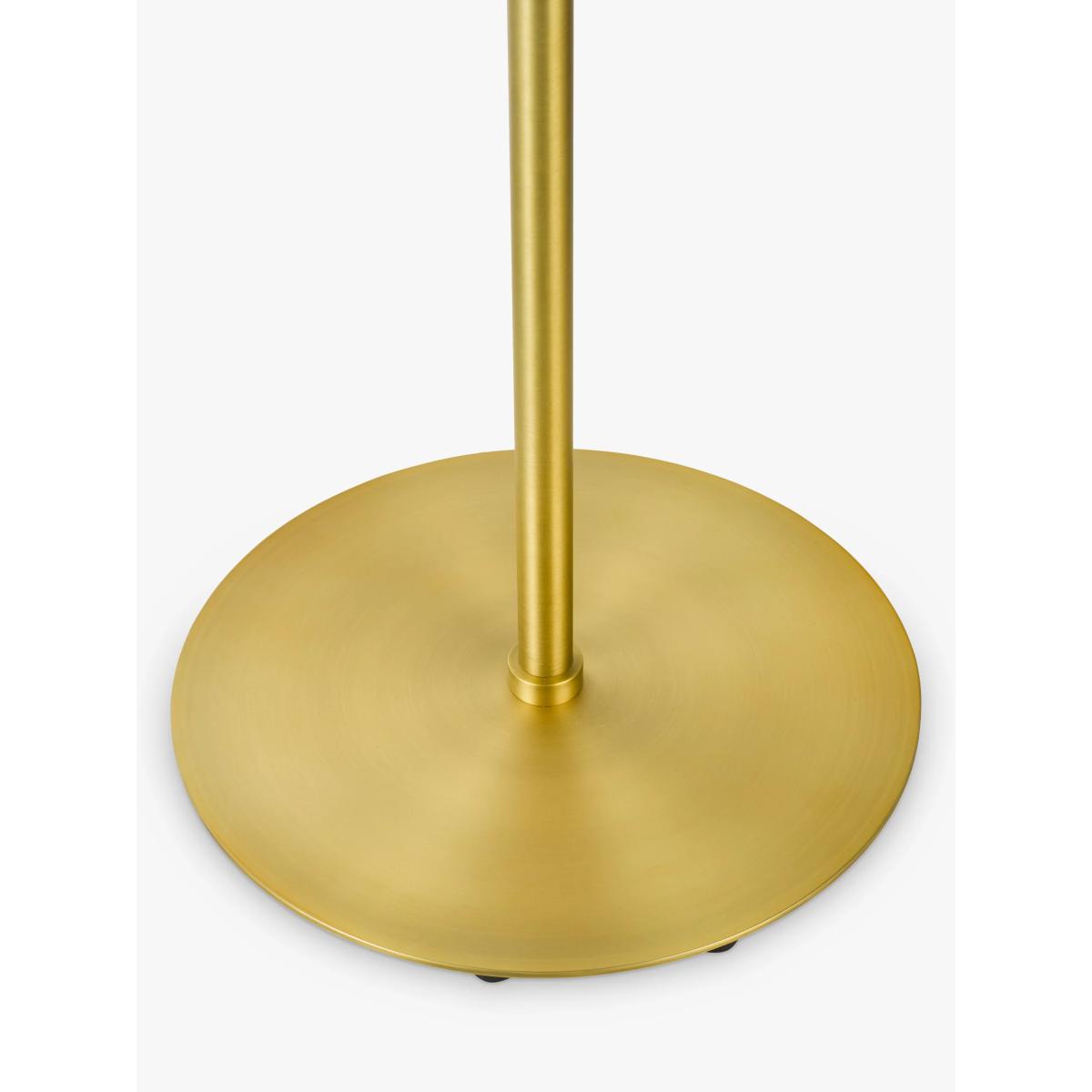 John Lewis Champagne Bubble Glass Floor Lamp, Champagne/Warm Brass – image 6
