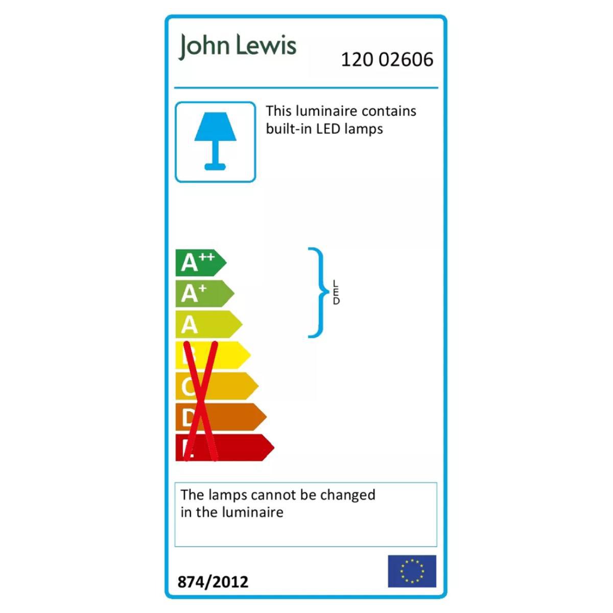 John Lewis & Partners Ora LED Floor Lamp, Chrome – image 4