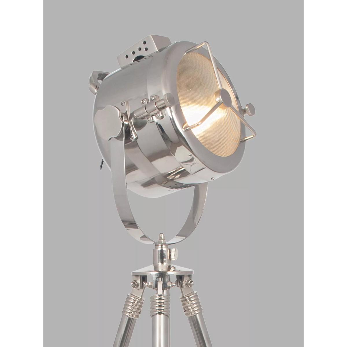 Pacific Lifestyle Marine Tripod Floor Lamp, Nickel – image 4